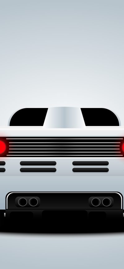 Fond d'écran iPhone Mclaren F1 5k Minimalism