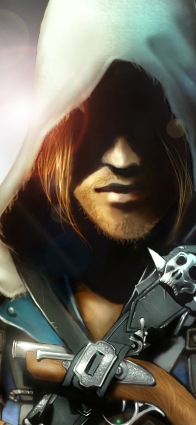 Fond d'écran iPhone Assassins Creed 4 Black Flag Art