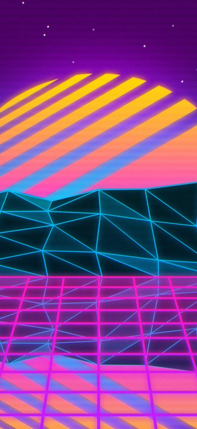 Fond d'écran iPhone Vaporwave