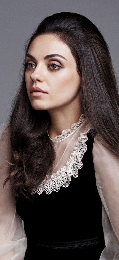 Fond d'écran iPhone Mila Kunis Glamour 2018