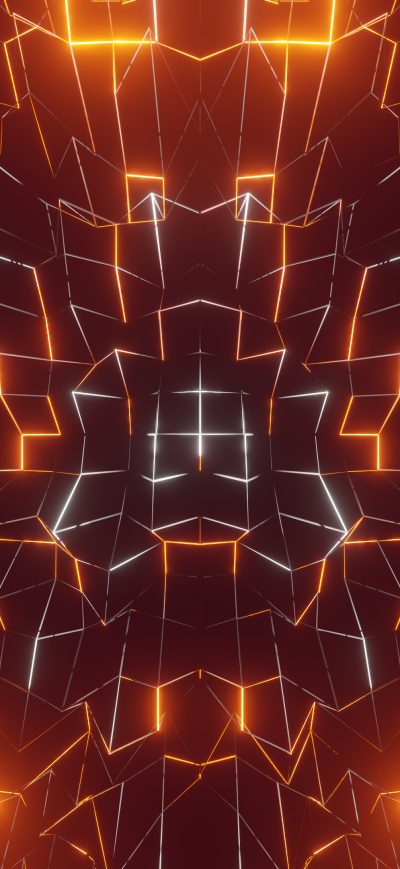 Fond d'écran iPhone Glowing Lines Abstract 4k