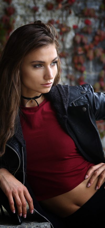 Fond d'écran iPhone Girls Leather Jackets