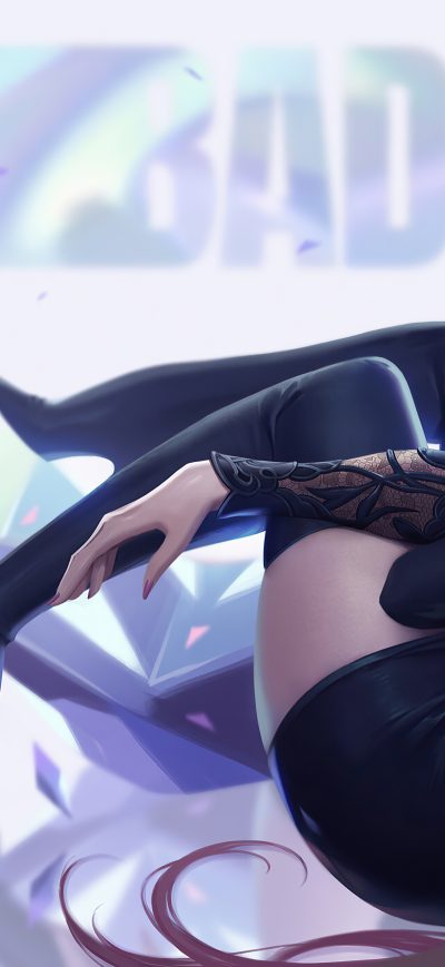 Fond d'écran iPhone Ahri Kda Come Back 4k