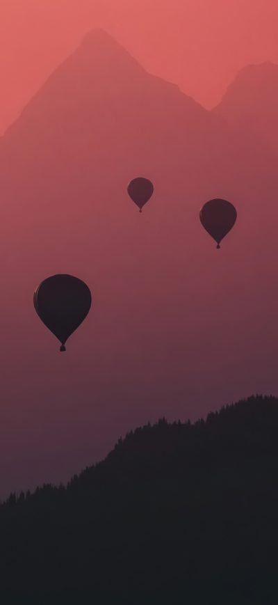 Fond d'écran iPhone Air Ballon Evening