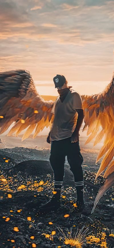 Fond d'écran iPhone Fire Inside You Is Burning 4k