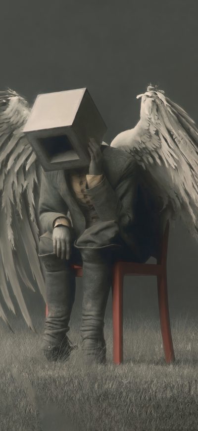 Fond d'écran iPhone The Grounded Angel