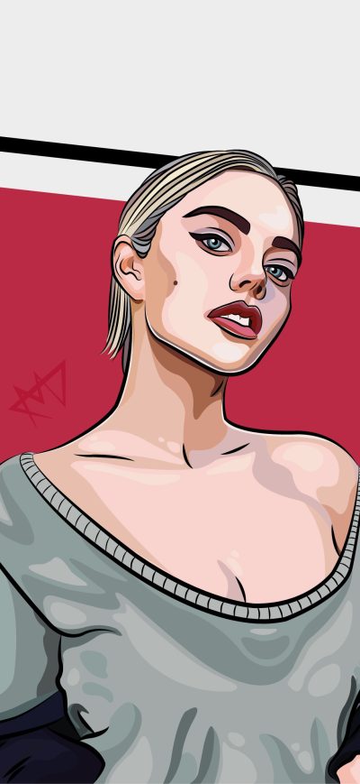 Fond d'écran iPhone Women Portrait Artwork