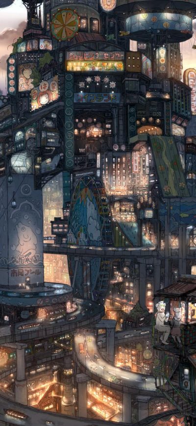 Fond d'écran iPhone Neo Tokyo