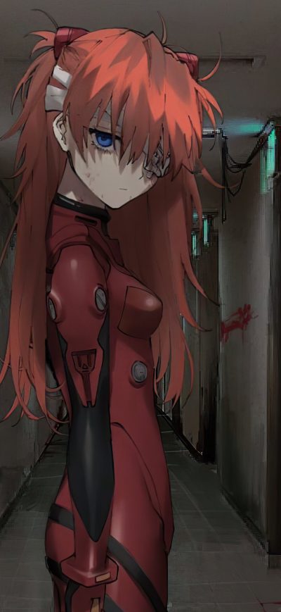 Fond d'écran iPhone Anime Asuka Langley Soryu 5k