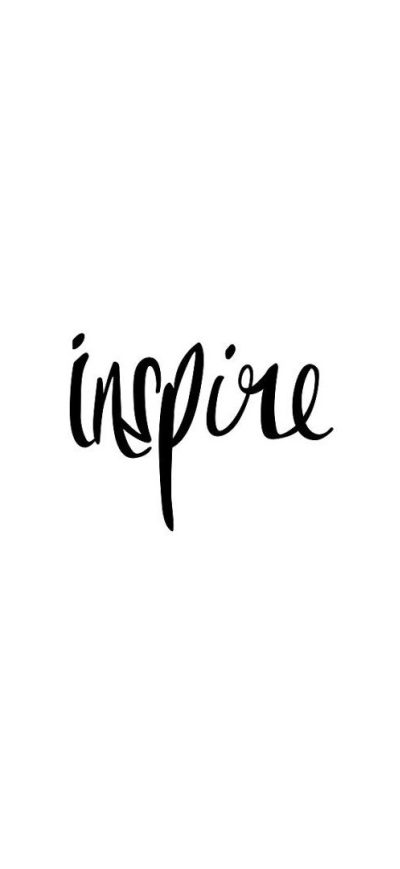 Fond d'écran Inspire sur iPhone