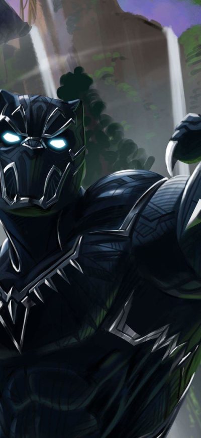 Fond d'écran iPhone Black Panther Key Art