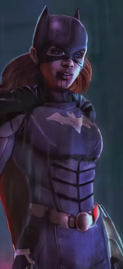 Fond d'écran iPhone Leslie Grace As Batgirl 4k