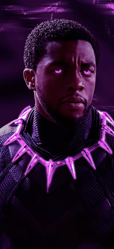 Fond d'écran iPhone T Challa Black Panther Wakanda Forever 4k
