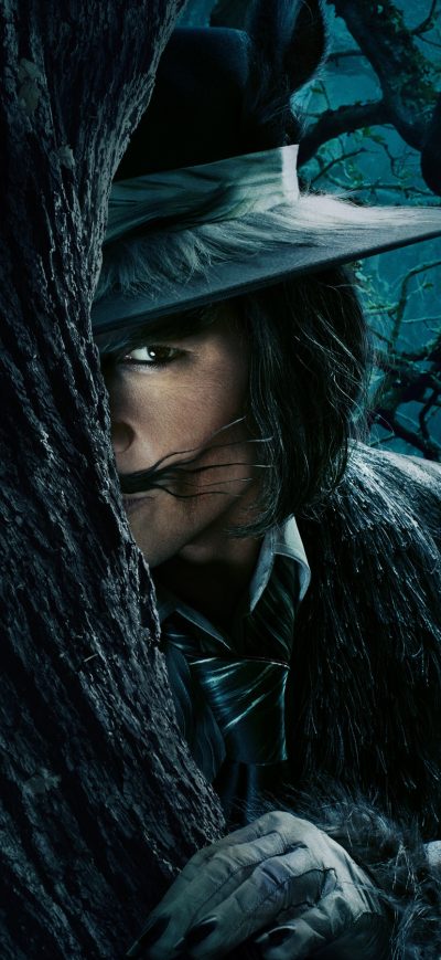 Fond d'écran iPhone Johnny Depp The Wolf Into The Woods