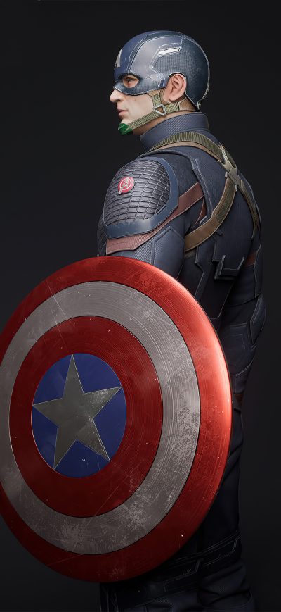 Fond d'écran iPhone Captain America 4k 2020 Artwork
