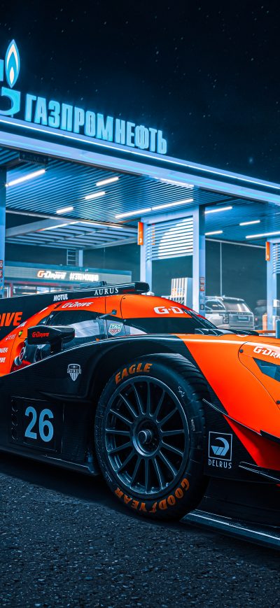 Fond d'écran 5k Aurus 01 Livery 2020 sur iPhone