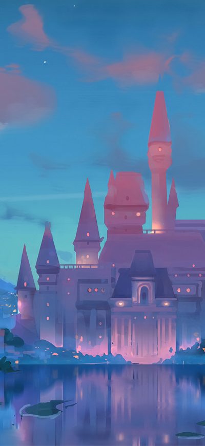 Fond d'écran iPhone Castle Artistic Art 4k