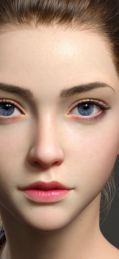 Fond d'écran iPhone Beautiful Cgi Girl 4k