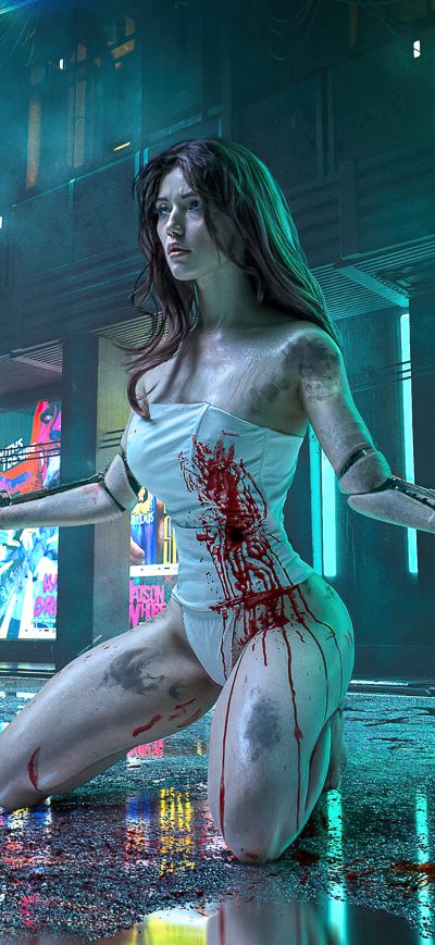Fond d'écran iPhone 2022 Cyberpunk 2077 4k