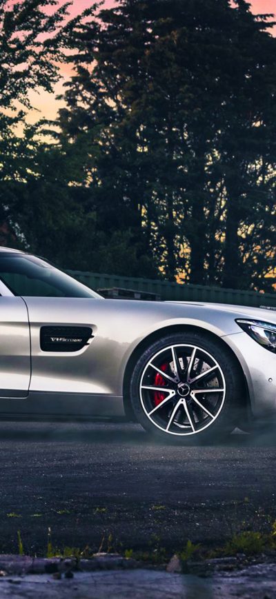 Fond d'écran iPhone Mercedes Benz Amg Silver