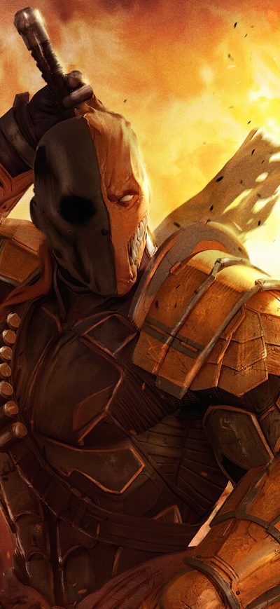 Fond d'écran iPhone Deathstroke 4kartwork