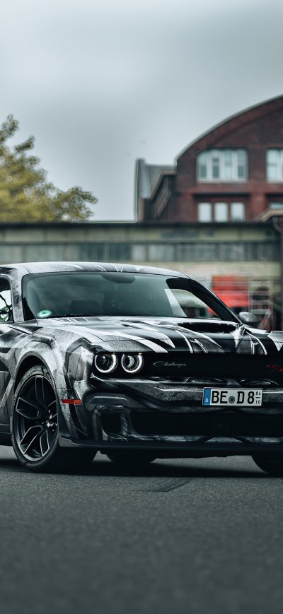 Fond d'écran iPhone Dodge Challenger New 4k