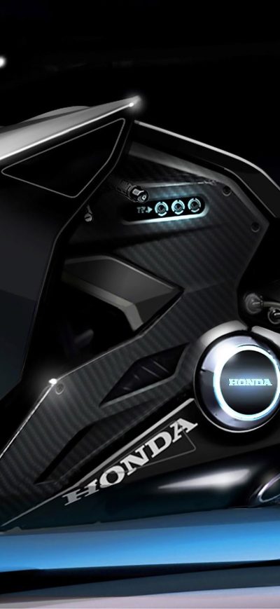 Fond d'écran iPhone 2017 Honda NM4 Vultus Special Ghost In The Shell Movie