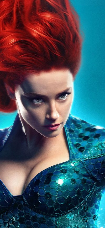 Fond d'écran iPhone Amber Heard As Princess Mera In Aquaman Movie