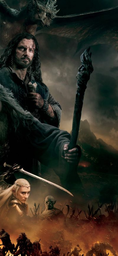 Fond d'écran iPhone Hobbit Battle Of The Five Armies