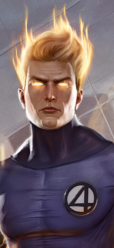 Fond d'écran iPhone Human Torch