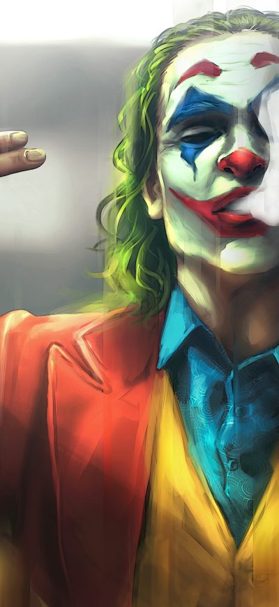Fond d'écran iPhone Joker Finger Gun Shot