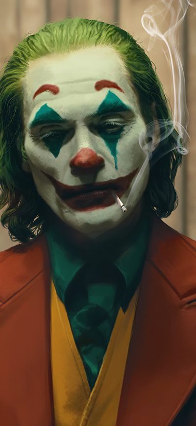 Fond d'écran iPhone Joker Smoking Cigratte