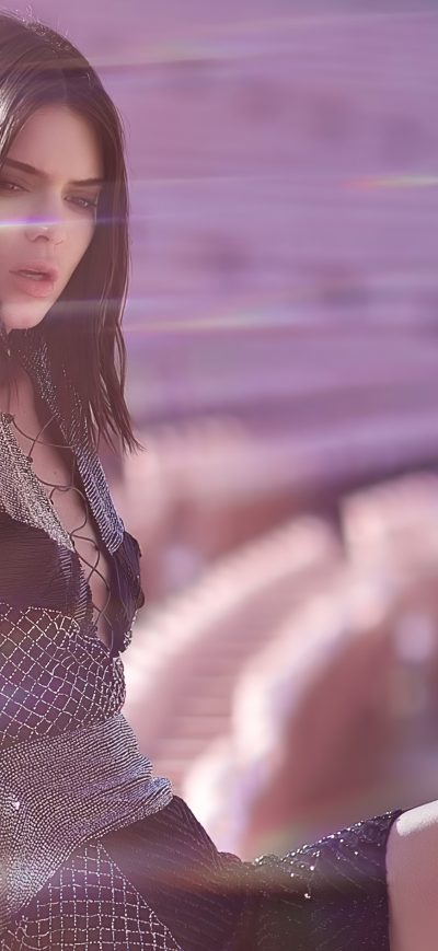 Fond d'écran iPhone Kendall Jenner Stadium 4k