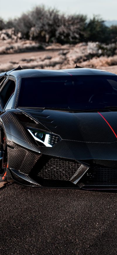 Fond d'écran iPhone 2021 Lamborghini Aventador S Carbonado 5k
