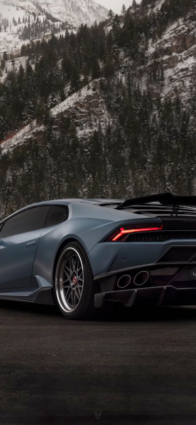 Fond d'écran iPhone Lamborghini Horseman Racing