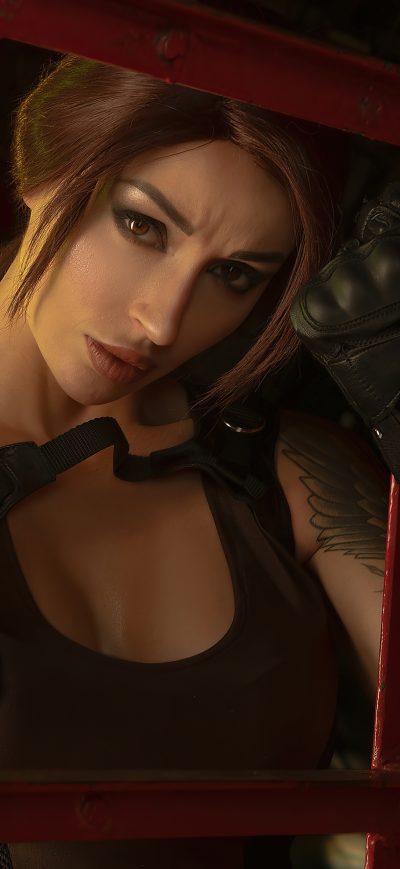 Fond d'écran iPhone Tomb Raider Cosplay Of Lara Croft 4k