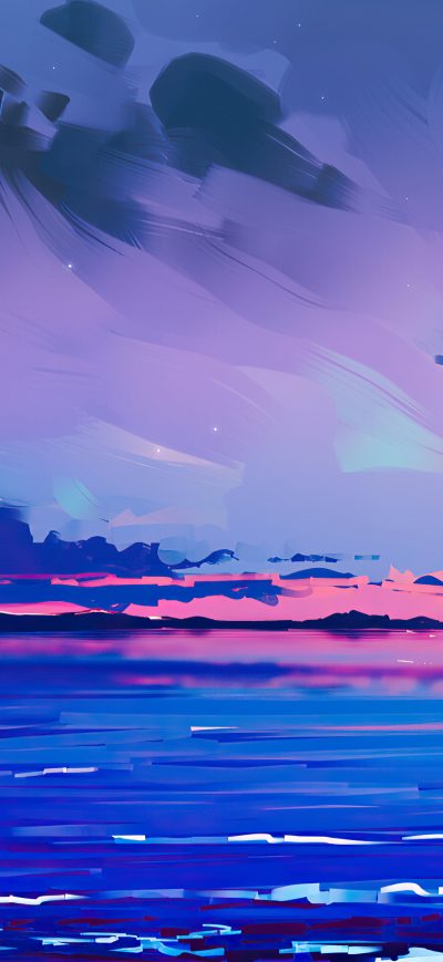 Fond d'écran iPhone Lighthouse Minimal Paint Art 4k