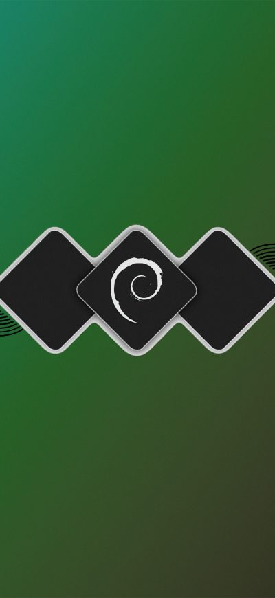 Fond d'écran iPhone Debian