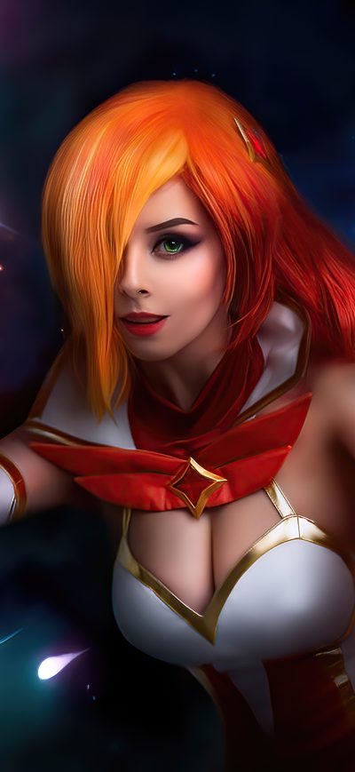 Fond d'écran iPhone Miss Fortune League Of Legends Cosplay Girl 4k