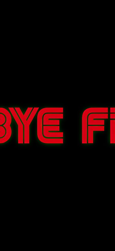 Fond d'écran iPhone Goodbye Friend Mr Robot Typography 4k