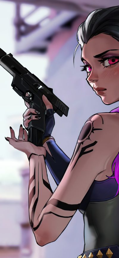 Fond d'écran iPhone Reyna Overwatch 5k