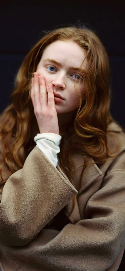 Fond d'écran iPhone Sadie Sink Marco Kruger Photoshoot 5k