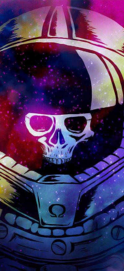 Fond d'écran iPhone Space Marine Skull