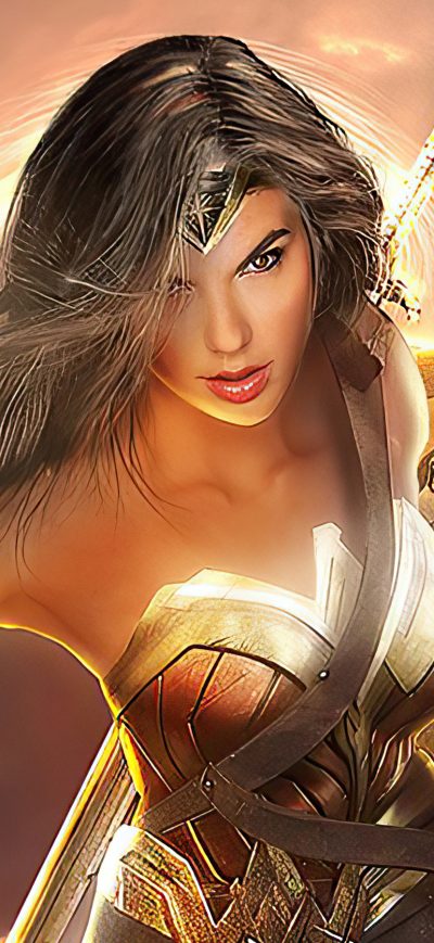 Fond d'écran iPhone Wonder Woman 2020 Fan Artwork