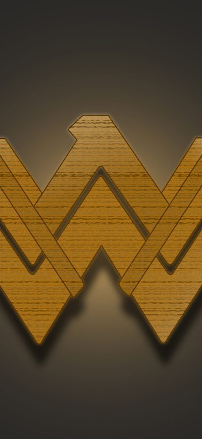 Fond d'écran iPhone Wonder Woman Emblem 5k