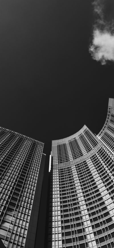 Fond d'écran iPhone Skycrappers Monochrome