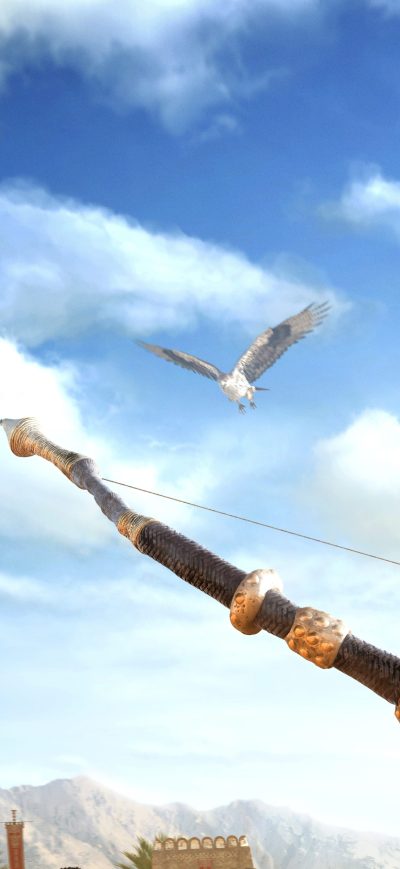 Fond d'écran iPhone Bayek Of Siwa Assassins Creed Origins 8k