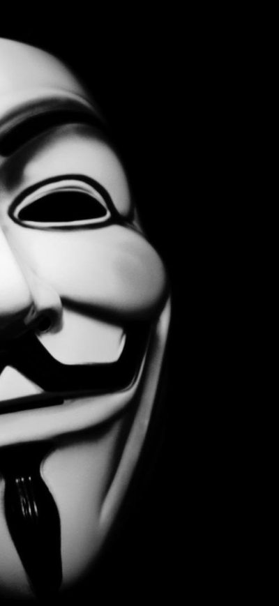 Fond d'écran iPhone Mask Anonymus