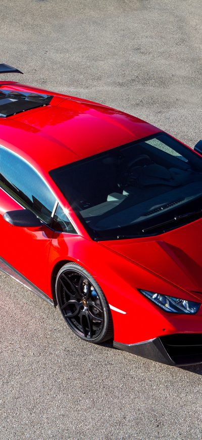 Fond d'écran iPhone 2018 Novitec Torado Lamborghini Huracan RWD Front View
