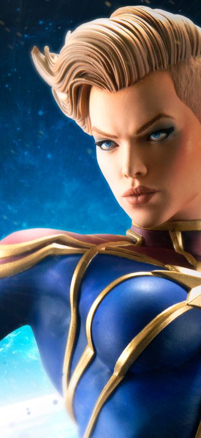 Fond d'écran iPhone Captain Marvel